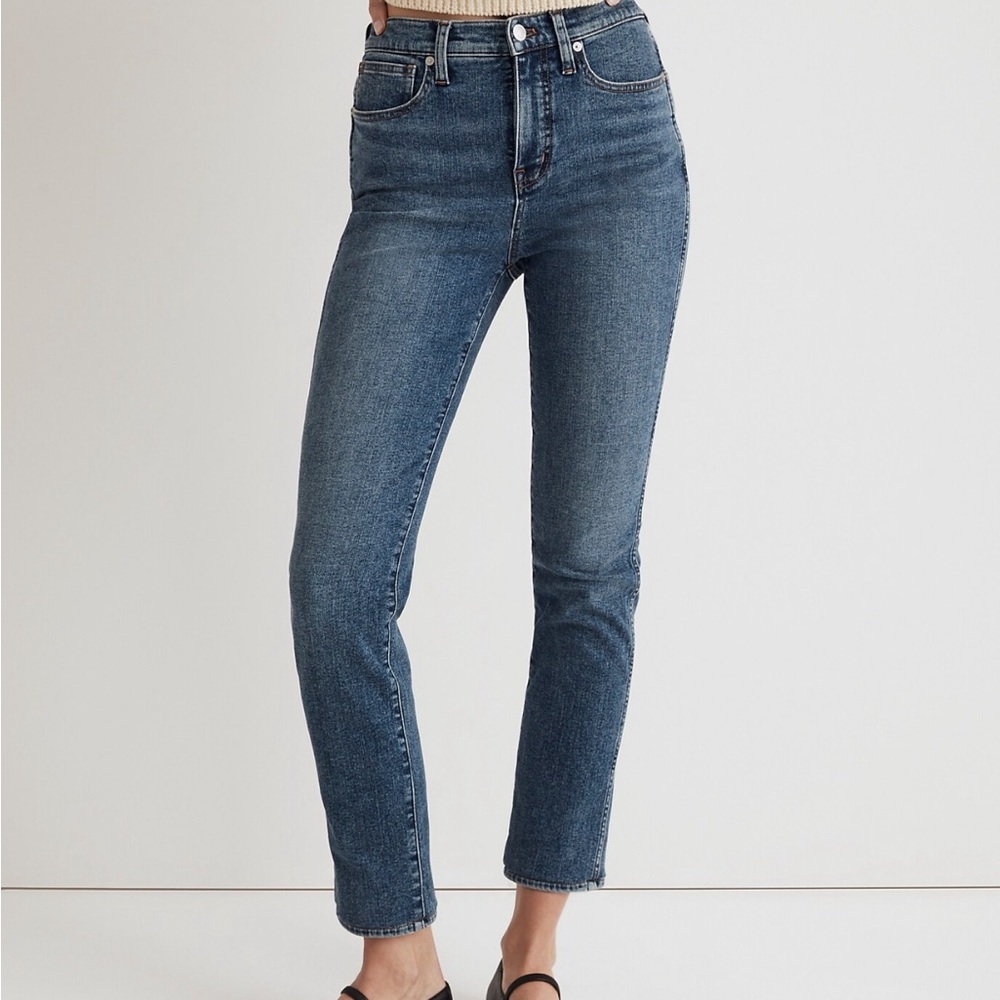 Madewell Petite Stovepipe Jeans 25